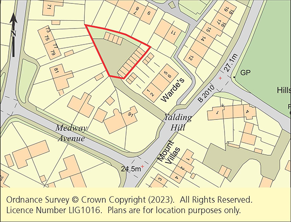 Lot: 64 - LAND AND TWELVE GARAGES -